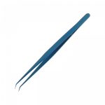 Cerulean Precision Blue Titanium Tweezers
