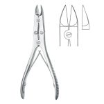 Bone surgery , Bone cutting forceps, acc. to Boehler, curved